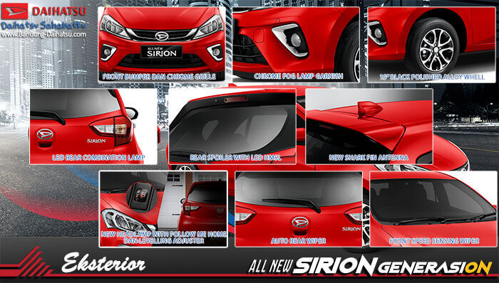 Eksterior All New Sirion