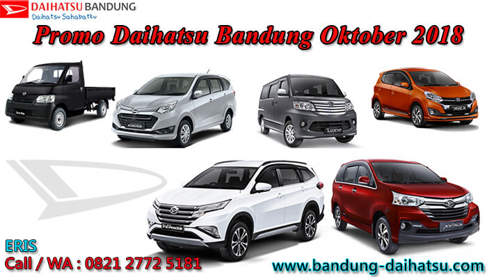 Promo Daihatsu Bandung Oktober 2018
