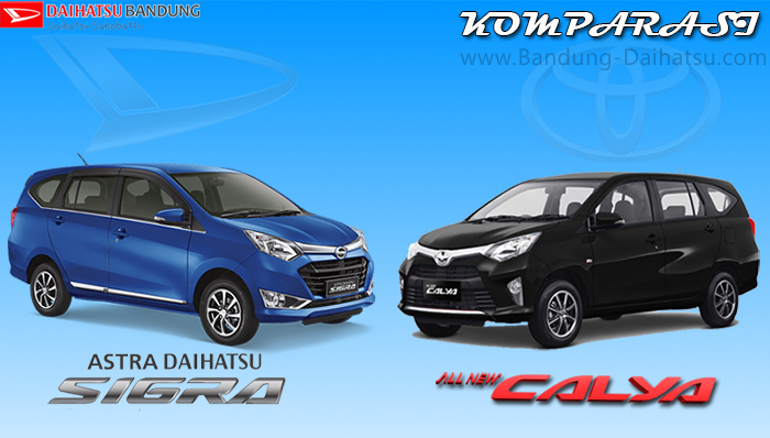 Komparasi Daihatsu Sigra vs Toyota Calya