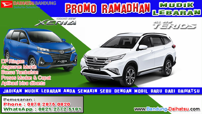 Promo DP Ringan Xenia dan Terios Bandung