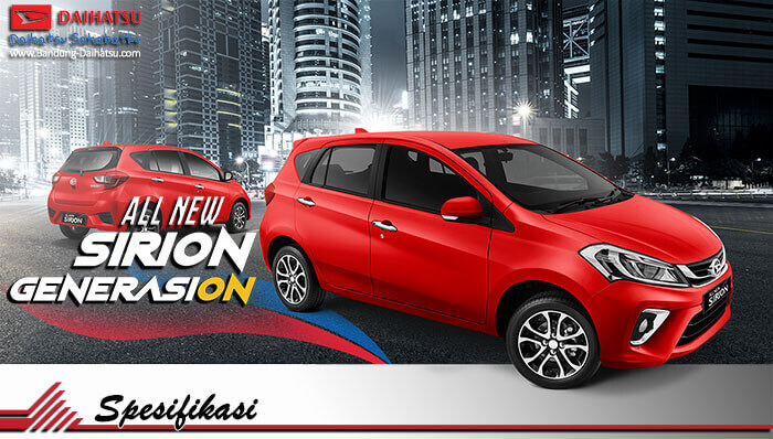 Spesifikasi All New Sirion 2019