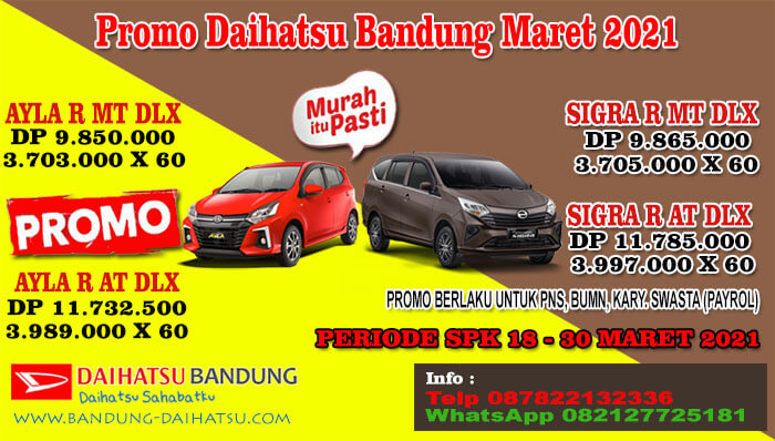 Promo Daihatsu Bandung 2021
