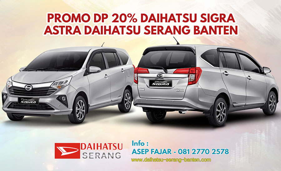 Promo Daihatsu Sigra Serang Banten Dp 20