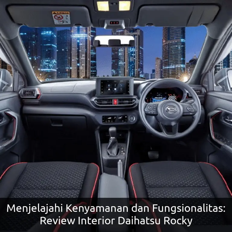 Menjelajahi Kenyamanan dan Fungsionalitas: Review Interior Daihatsu Rocky